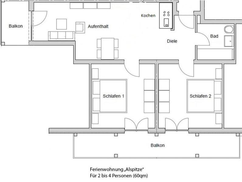 Ferienhaus Wetterstein Grainau Exteriör bild